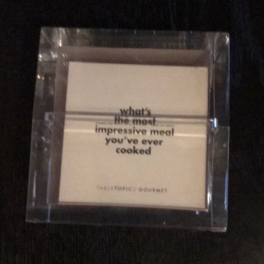 Table Topics Conversation Starters - Picture 2 of 5